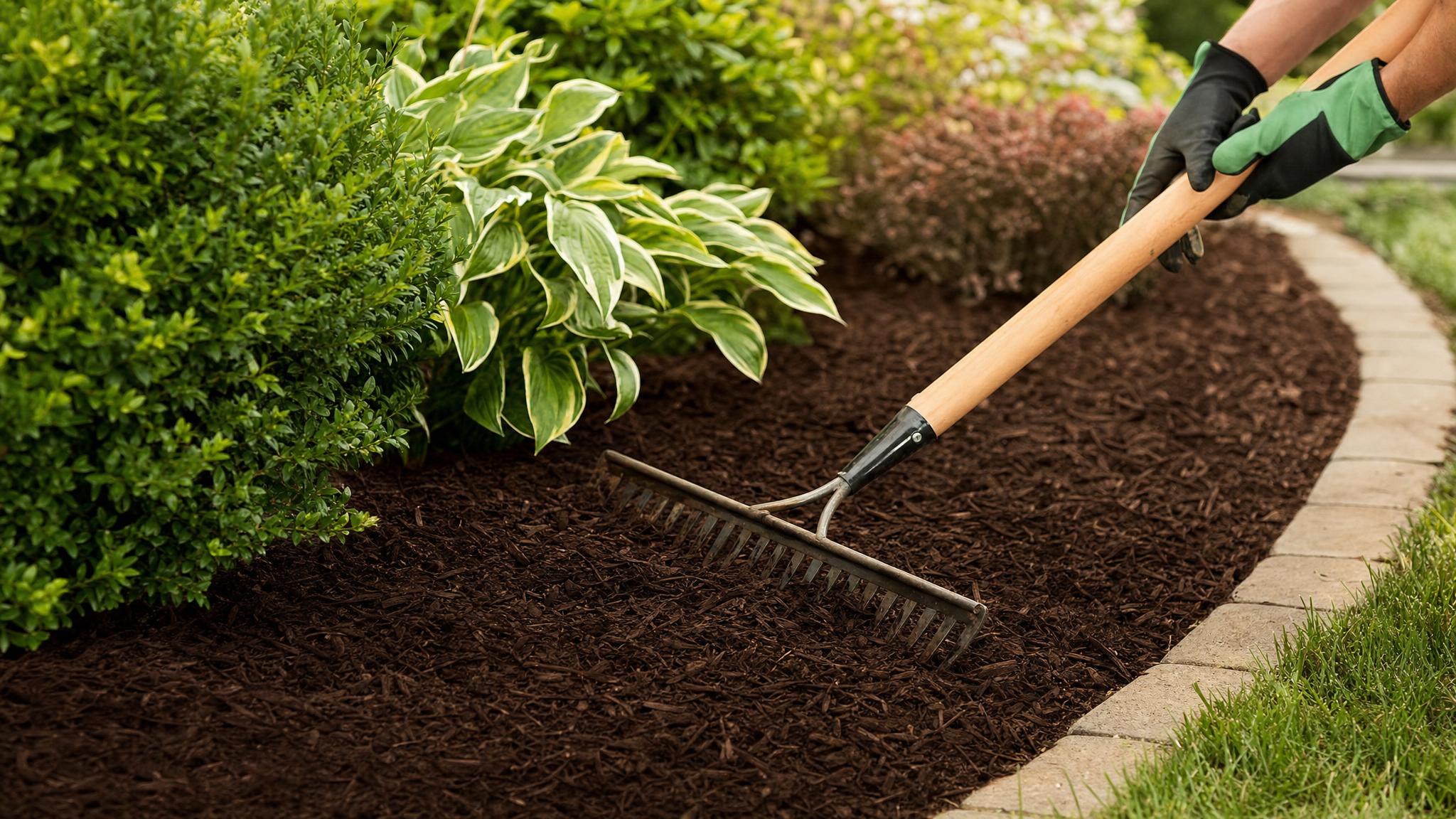 Mulching Kansas City Landscape Beds: Type, Depth, and Timing